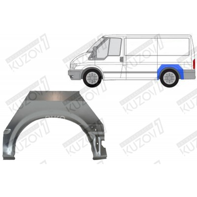 Арка задняя (левая) Klokkerholm для FORD TRANSIT 2000-2006 - фото