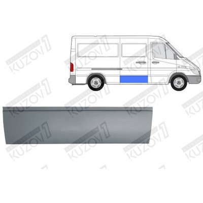 Дверь Боковая Раздвижная, 21 См POTRYKUS для Mercedes Sprinter 2000-2006 - фото