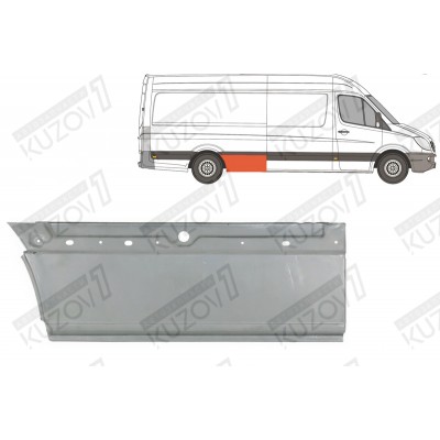 Крыло Заднее (правое) Передняя Часть Polcar для Volkswagen CRAFTER 2006-2016 - фото