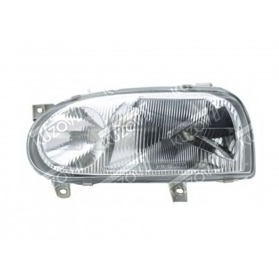 Передняя фара (левая) / Gt/ Vr6, DEPO для Volkswagen GOLF 3 1991-1998 - фото
