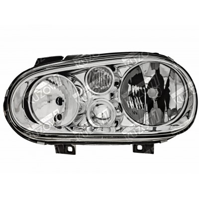 Передняя фара (левая) DEPO для Volkswagen GOLF 4 1997-2006 - фото