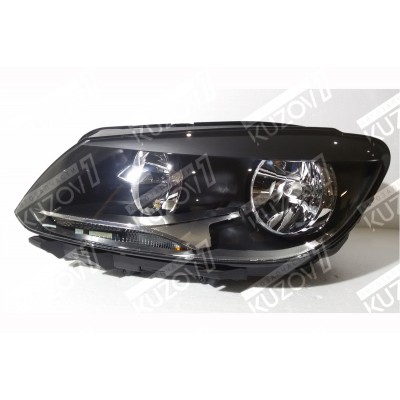 Передняя фара (левая) H7/ H15, TYC для Volkswagen TOURAN 2010-2015 - фото